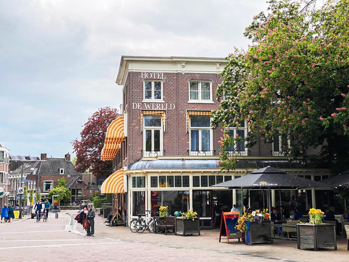 Hotel De Wereld Wageningen Bagian luar foto