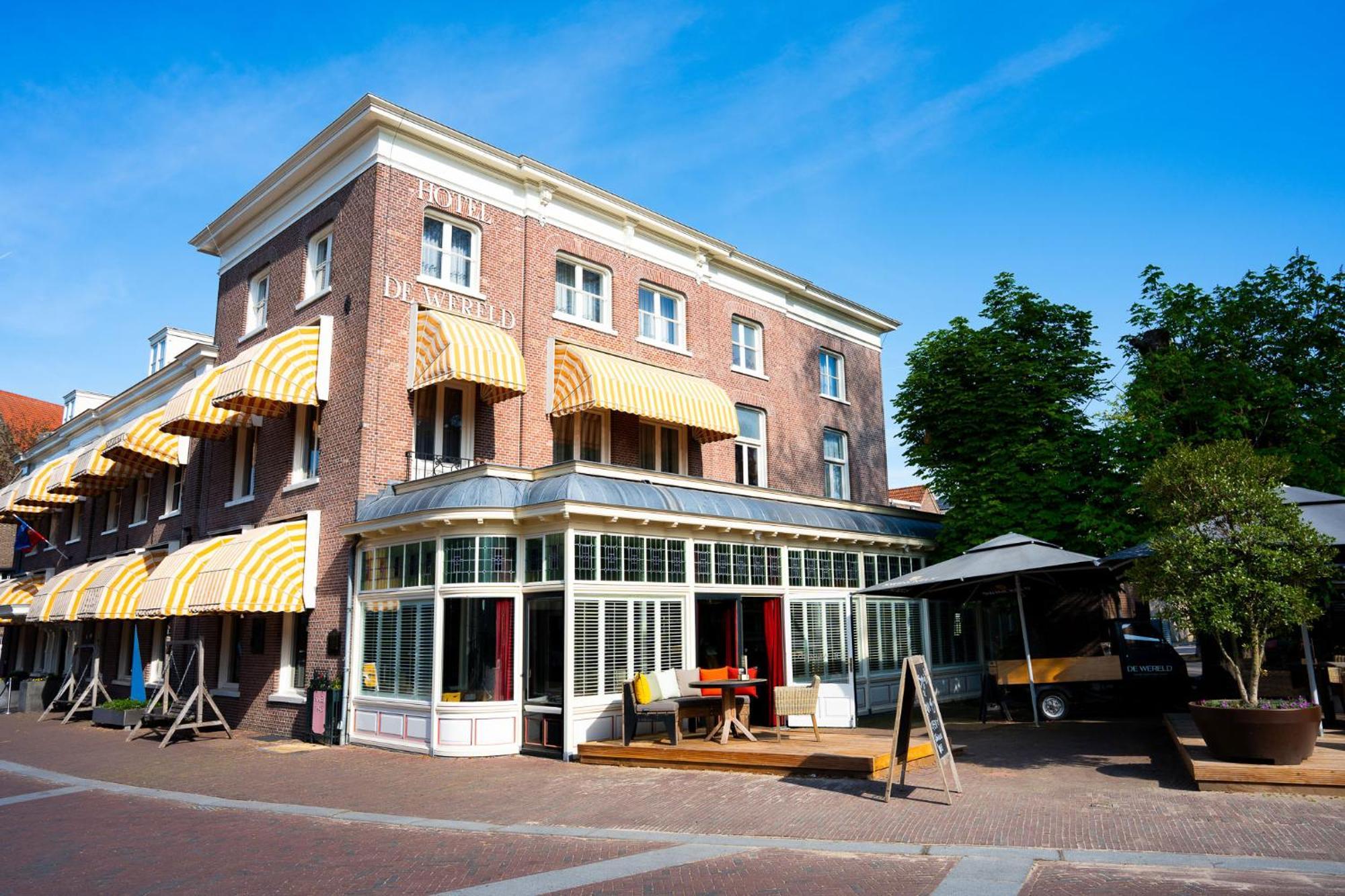 Hotel De Wereld Wageningen Bagian luar foto